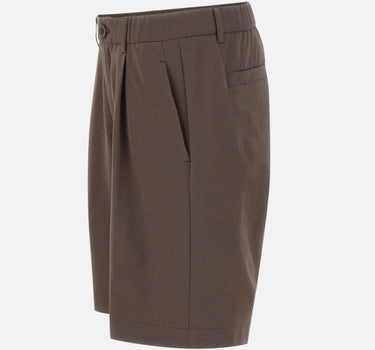 HERNO Shorts in seer-crease BROWN Uomo 