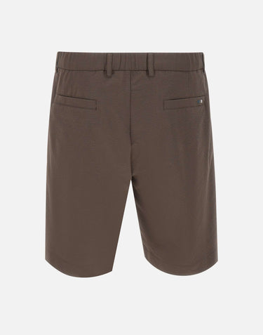 HERNO Shorts in seer-crease BROWN Uomo 
