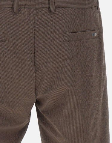 HERNO Shorts in seer-crease BROWN Uomo 