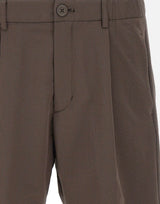 HERNO Shorts in seer-crease BROWN Uomo 