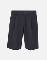 HERNO Shorts in seersucker BLUE Uomo 