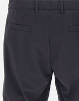 HERNO Shorts in seersucker BLUE Uomo 