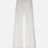HERNO Pantaloni ampi in misto cotone WHITE Donna 