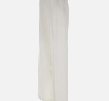 HERNO Pantaloni ampi in misto cotone WHITE Donna 