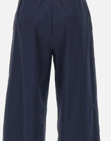 HERNO Pantaloni ampi in misto cotone BLUE Donna 