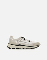 HERNO Sneakers "Herno Maggiore" in suede e mesh GREY Uomo 