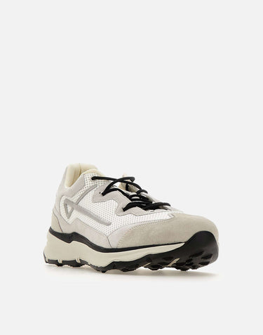 HERNO Sneakers "Herno Maggiore" in suede e mesh GREY Uomo 