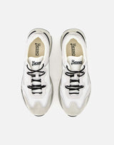 HERNO Sneakers "Herno Maggiore" in suede e mesh GREY Uomo 
