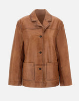 Giacca in pelle "Marina" 5802268 071 HERSKIND 