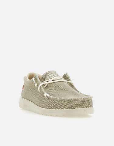 HEY DUDE Mocassini "Wally braided" BEIGE Uomo 