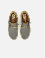 HEY DUDE Mocassini "Wally braided" GREY Uomo 