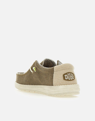 HEY DUDE Mocassini "Wally braided" GREY Uomo 