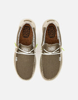 HEY DUDE Mocassini "Wally braided" GREY Uomo 