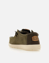 HEY DUDE Mocassini "Wally braided" GREEN Uomo 