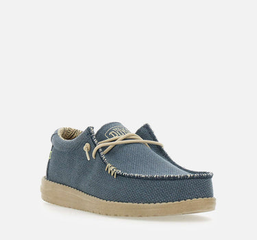 HEY DUDE Mocassini "Wally braided" BLUE Uomo 