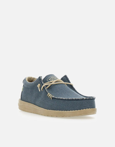 HEY DUDE Mocassini "Wally braided" BLUE Uomo 