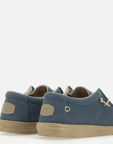 HEY DUDE Mocassini "Wally braided" BLUE Uomo 