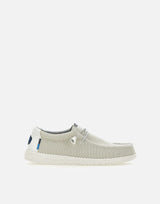 HEY DUDE Mocassini "Wally sport mesh" WHITE Uomo 