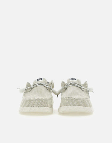 HEY DUDE Mocassini "Wally sport mesh" WHITE Uomo 