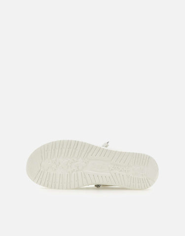 HEY DUDE Mocassini "Wally sport mesh" WHITE Uomo 