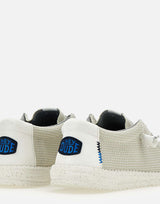 HEY DUDE Mocassini "Wally sport mesh" WHITE Uomo 