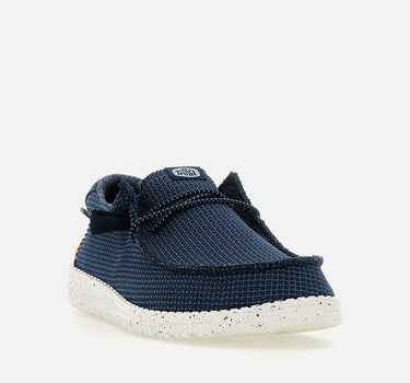HEY DUDE Mocassini "Wally sport mesh" BLUE Uomo 