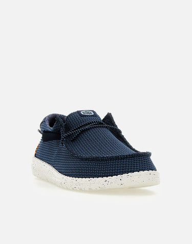 HEY DUDE Mocassini "Wally sport mesh" BLUE Uomo 