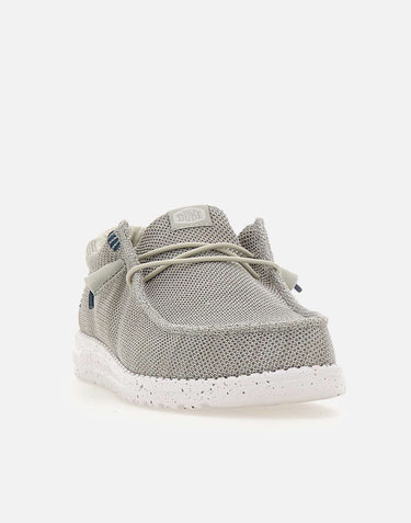 HEY DUDE Mocassini  "Wally stretch Sox" GREY Uomo 