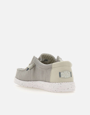 HEY DUDE Mocassini  "Wally stretch Sox" GREY Uomo 