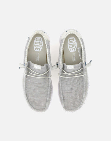 HEY DUDE Mocassini  "Wally stretch Sox" GREY Uomo 