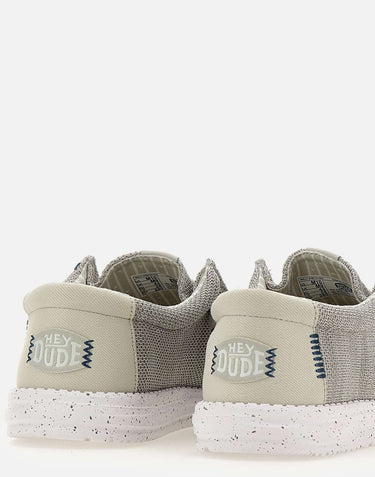 HEY DUDE Mocassini  "Wally stretch Sox" GREY Uomo 
