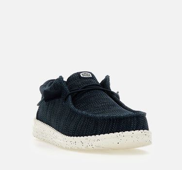 HEY DUDE Mocassini  "Wally stretch Sox" BLUE Uomo 