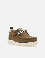 HEY DUDE Mocassini "Wally Craft Linen" BROWN Uomo 