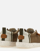 HEY DUDE Mocassini "Wally Craft Linen" BROWN Uomo 