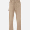 ICEBERG Jeans "Carpenter 5 tasche" BEIGE Uomo 