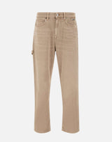 ICEBERG Jeans "Carpenter 5 tasche" BEIGE Uomo 