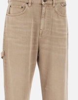 ICEBERG Jeans "Carpenter 5 tasche" BEIGE Uomo 