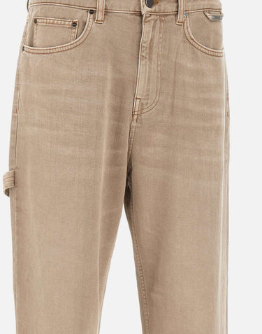 ICEBERG Jeans "Carpenter 5 tasche" BEIGE Uomo 