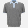 ICEBERG Polo in cotone GREY Uomo 