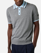 ICEBERG Polo in cotone GREY Uomo 