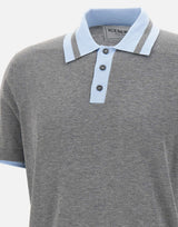 ICEBERG Polo in cotone GREY Uomo 