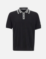ICEBERG Polo in cotone BLACK Uomo 