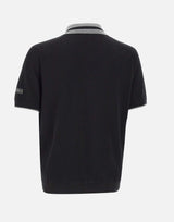 ICEBERG Polo in cotone BLACK Uomo 