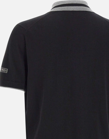 ICEBERG Polo in cotone BLACK Uomo 
