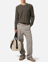 ICEBERG Maglia con logo Iceberg all over GREY Uomo 