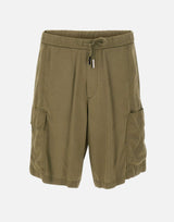 ICEBERG Bermuda cargo in tessuto tecnico GREEN Uomo 