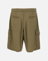 ICEBERG Bermuda cargo in tessuto tecnico GREEN Uomo 