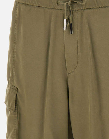 ICEBERG Bermuda cargo in tessuto tecnico GREEN Uomo 