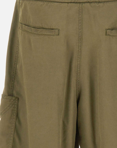 ICEBERG Bermuda cargo in tessuto tecnico GREEN Uomo 