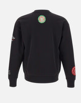 ICEBERG Felpa girocollo con disegno Peanuts BLACK Uomo 